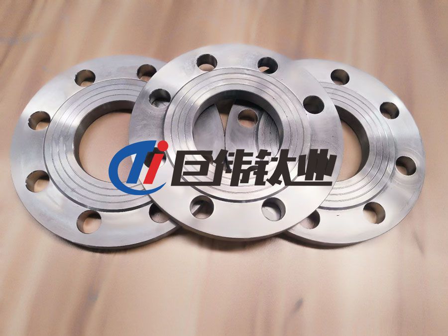 鈦法蘭源頭廠(chǎng)家供應(yīng)TA1/TA2/TC4/TA9平板高頸平焊法蘭